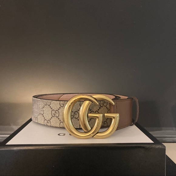 Gucci Other - Gucci GG belt with Double G buckle (Damaged)
